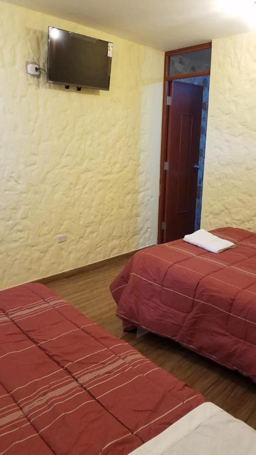 Las Palmeras Eco Hostel Cabanaconde Bagian luar foto