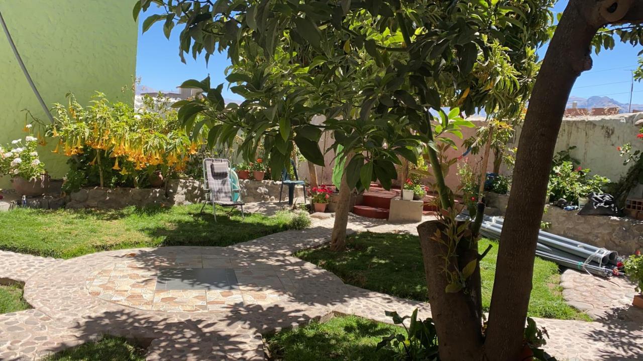 Las Palmeras Eco Hostel Cabanaconde Bagian luar foto